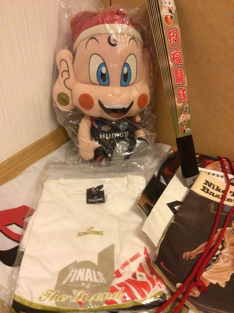 bjリーグ開幕〜連覇 大阪エヴェッサ MVP選手支給 非売品グッズ サイン