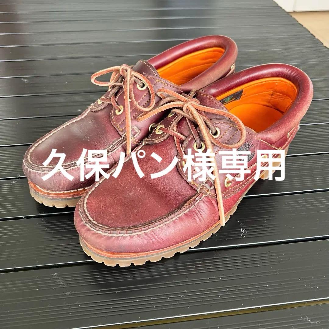 Timberlandティンバーランド／3アイレット／モカシンシューズ／7W Timberland（ティンバーランド） 3アイレット TIMBERLAND 3 EYELET
