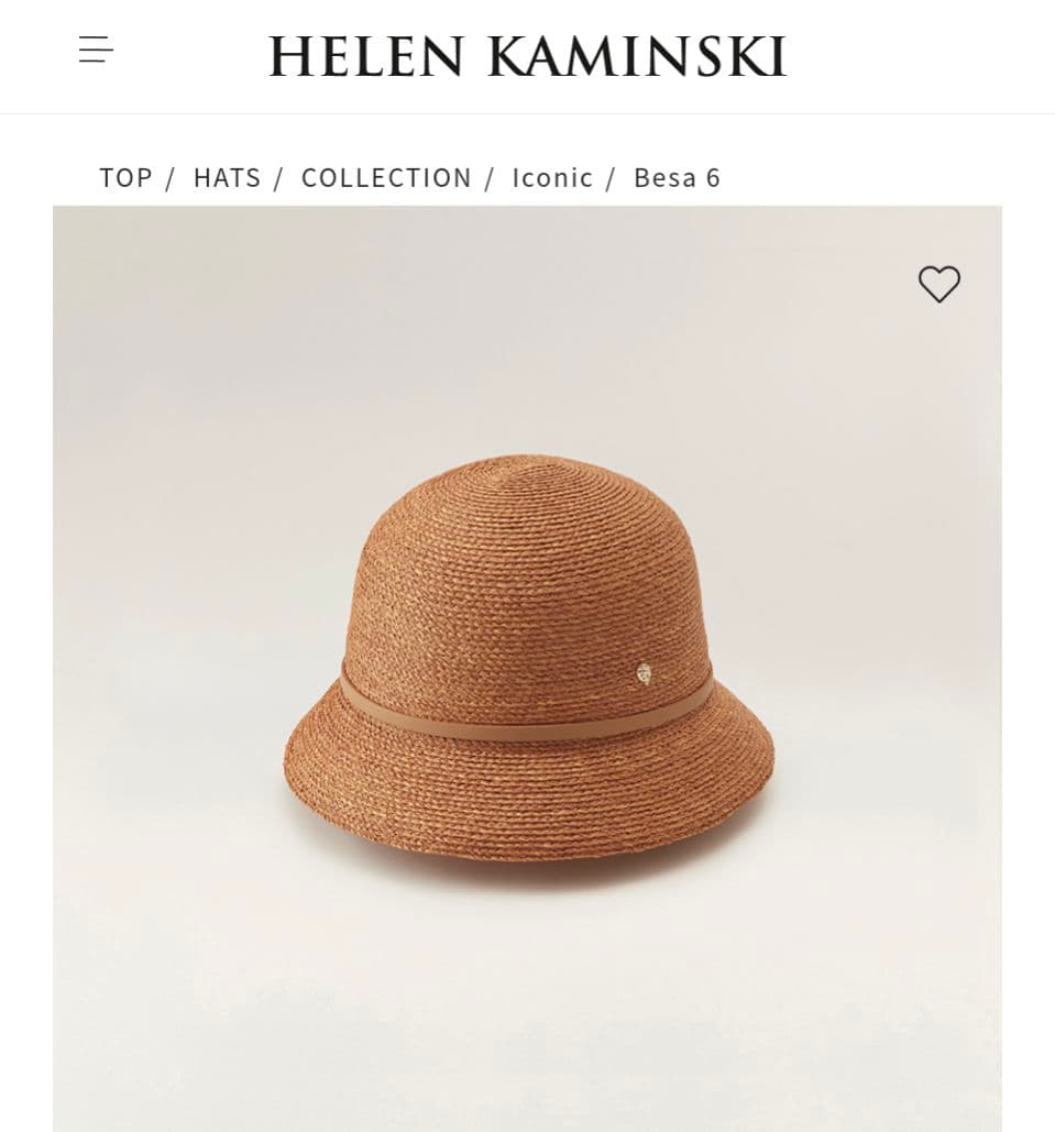 ヘレンカミンスキー　HELEN KAMINSKI　ハット Helen Kaminski（ヘレンカミンスキー） HELEN KAMINSKI NEWPORT SB