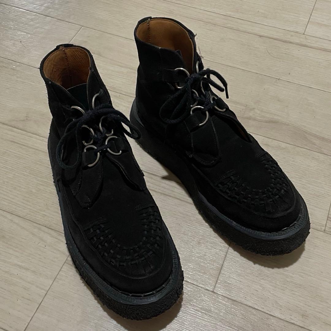 レア ジョージコックス ハイカット スエード uk7 レア ジョージコックス ハイカット スエード uk7 - メルカリ