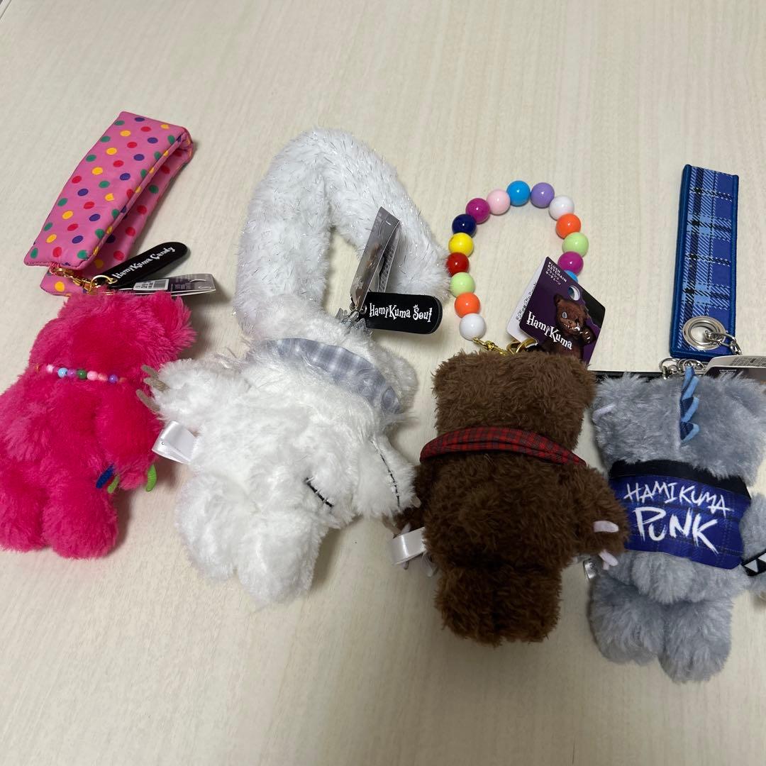 ユニバ ハミクマ キャンディ ソウル パンク キーホルダー USJ 2025