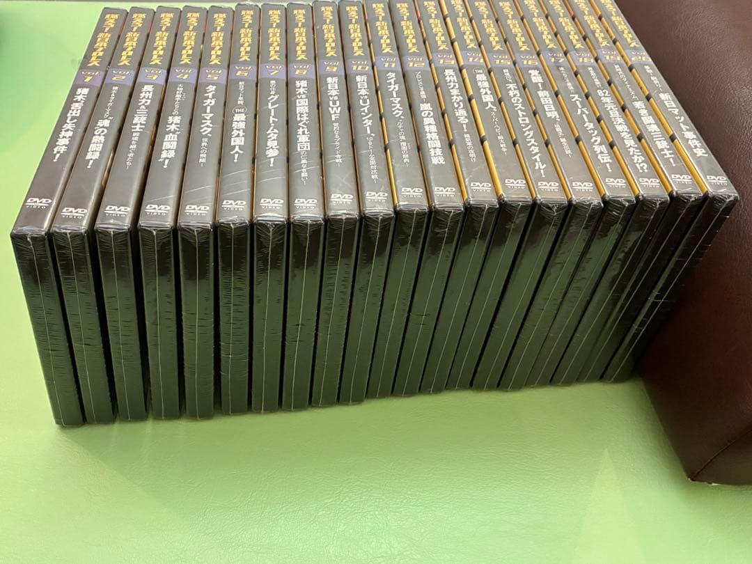 レア DVD未開封 燃えろ 新日本プロレス DVD 1〜20号20巻セット