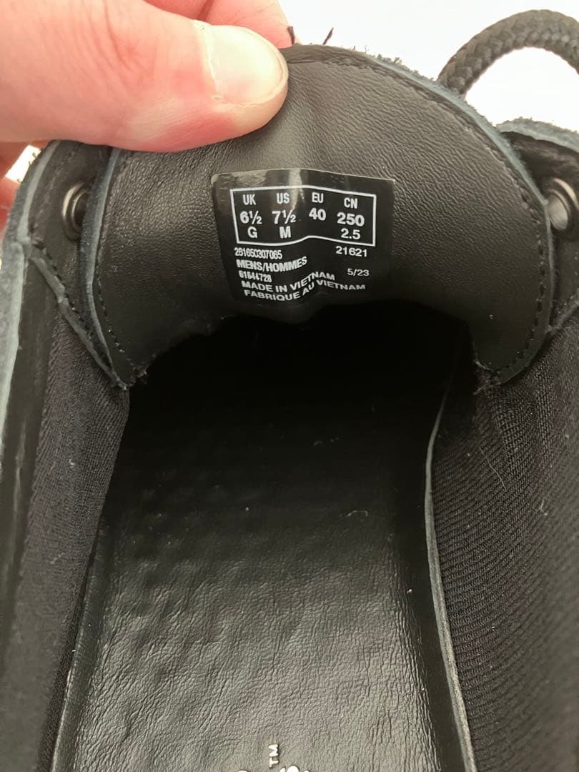 Clarks デザートトレック　ブラック GORE-TEX 25.5cm