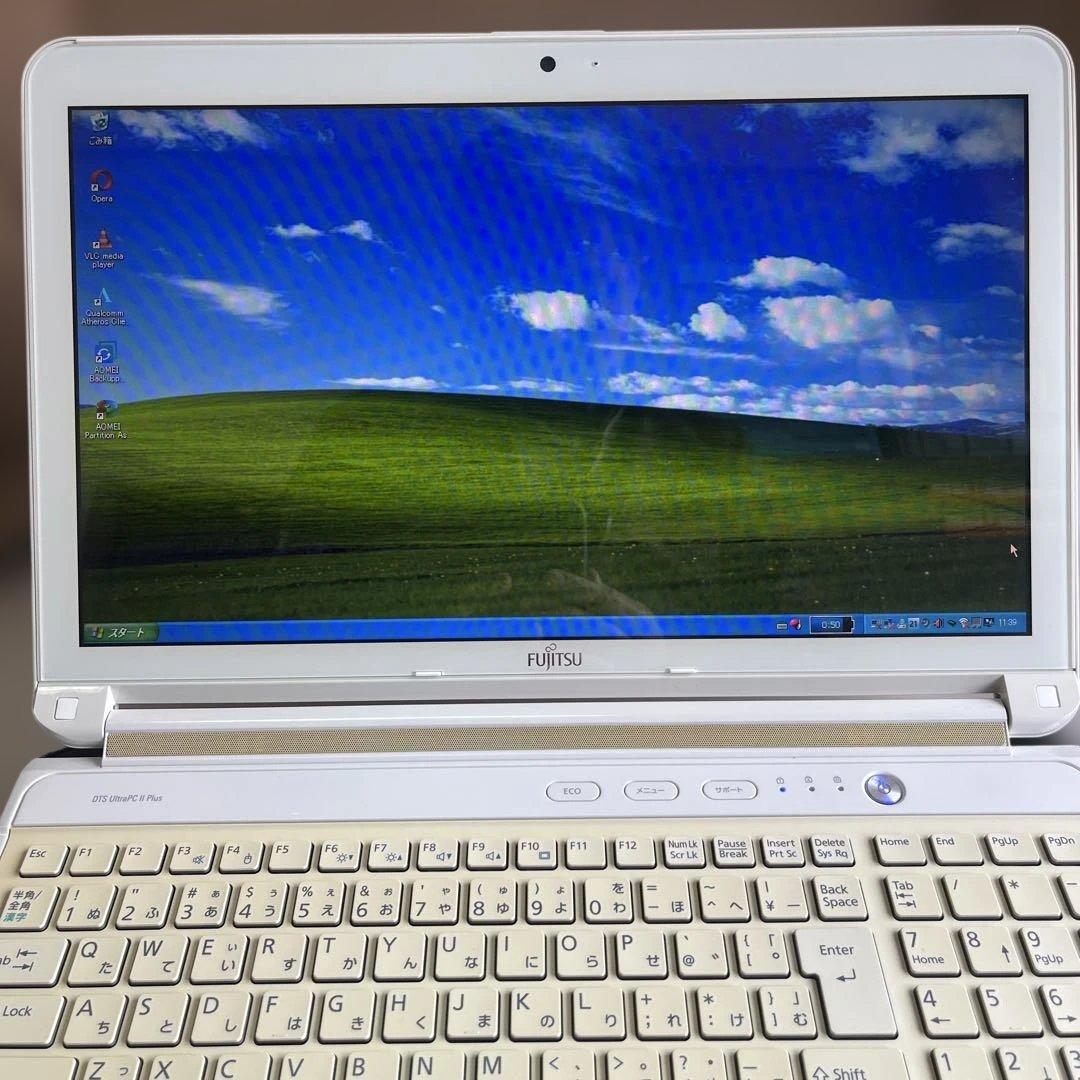 ☆格安美品XP☆富士通15.6インチ大画面長時間バッテリー第3世代i7