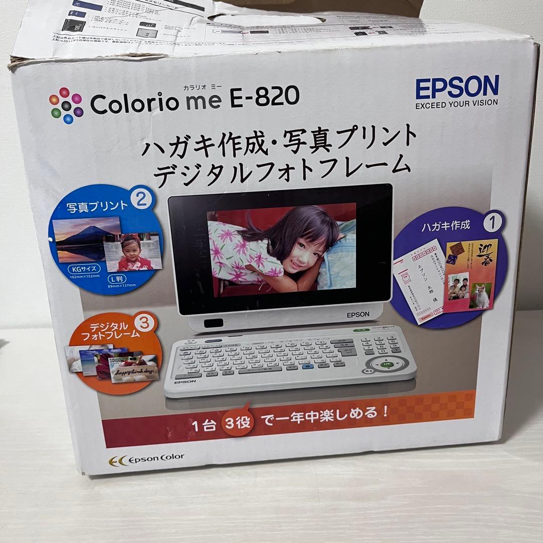 EPSONエプソンColorio me カラリオミー E-820 - メルカリ