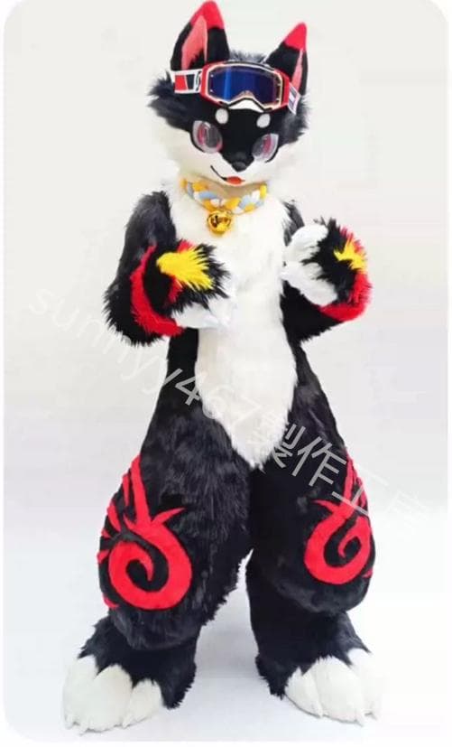 オーダーページ ケモノ 着ぐるみ コスプレ ファースーツ マスク - メルカリ