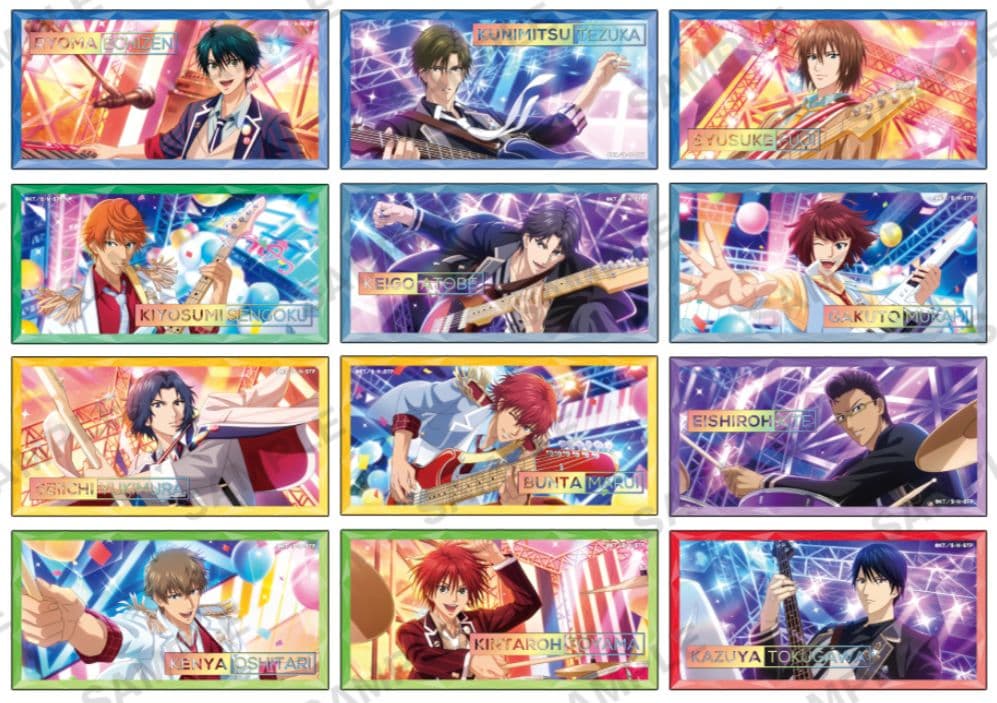 値下げ中【新テニスの王子様】テニラビ ホログラムステッカー コンプリートBOX ブシロードクリエイティブ：『新テニスの王子様 RisingBeat POP UP