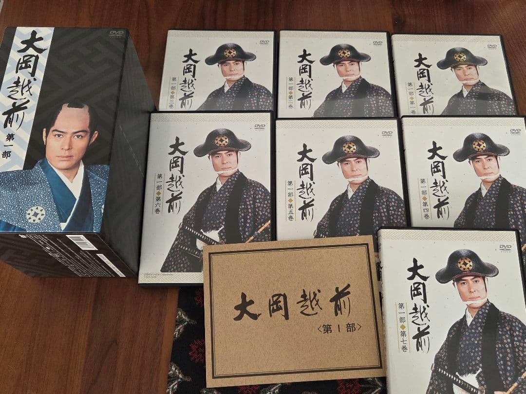 大岡越前 第一部_BOXセット 【全7巻_ほぼ新品】 第二部出品中、セット購入可 大岡越前 第一部_BOXセット 【全7巻_ほぼ新品】 第二部出品中、セット