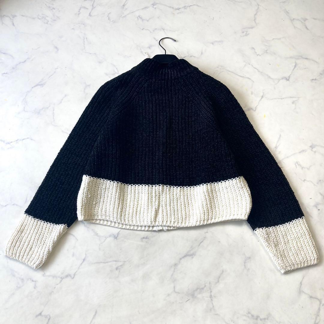 未使用級 ヴェルサーチ ニット ジャケット クロップド メデューサ バイ