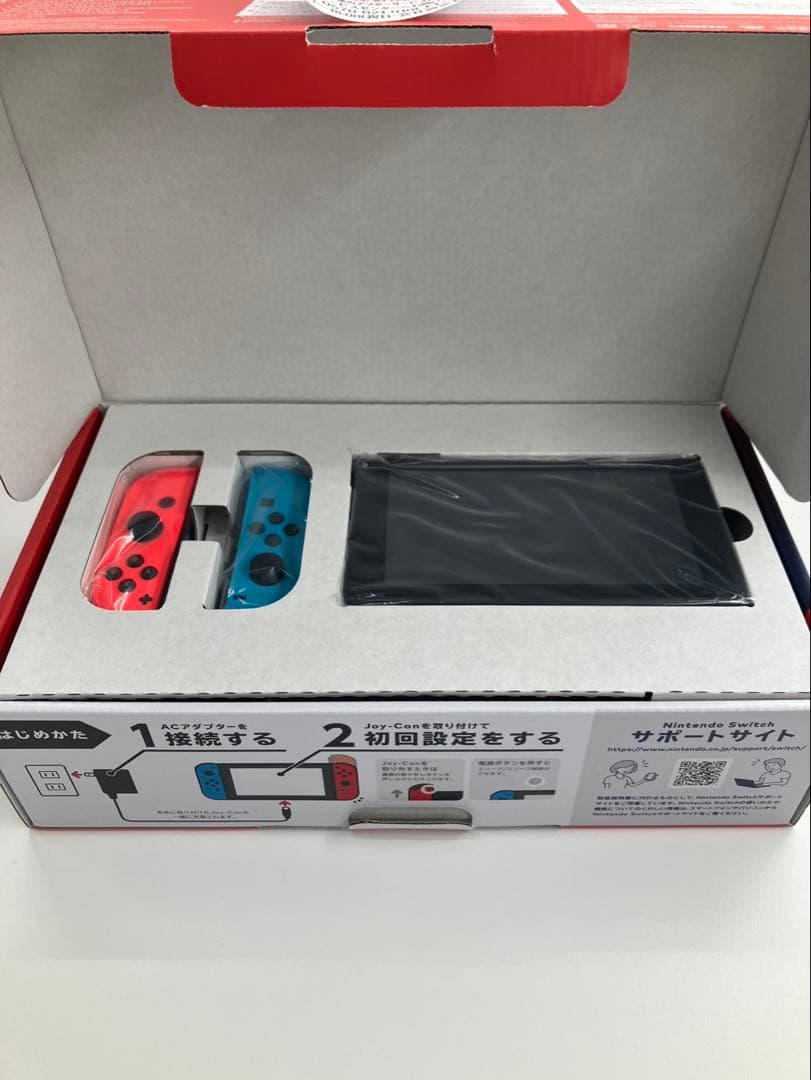 【極美品】Nintendo Switch本体（ネオンブルー／ネオンレッド）セット Amazon.co.jp: Nintendo Switch(有機ELモデル) Joy-Con(L) ネオン