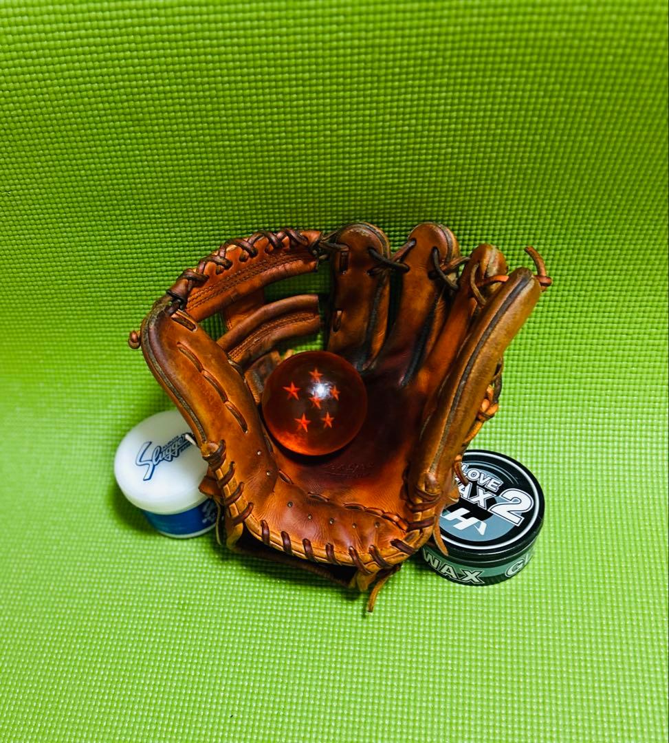 極上 日本製 有名店型付 プロステイタス 硬式用 内野手 今宮 源田 吉川