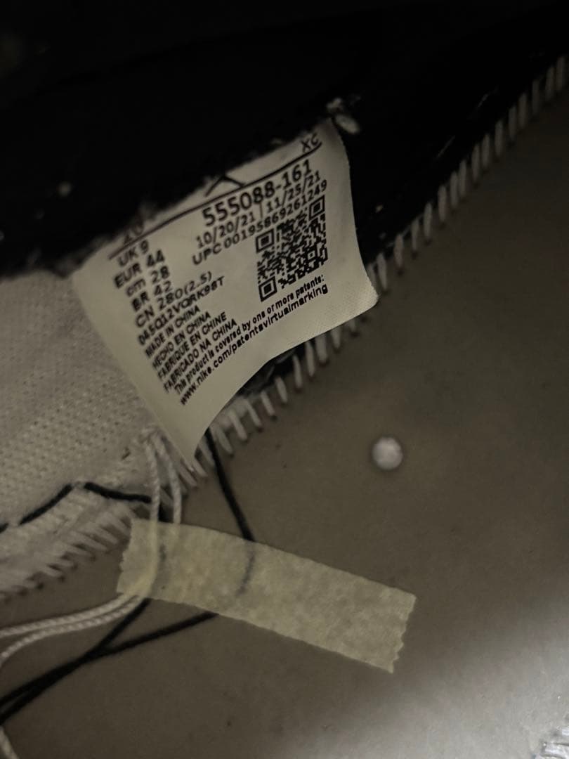 ナイキ エアジョーダン1 レトロハイOG \"ブレッド\" カスタム 28.0cm