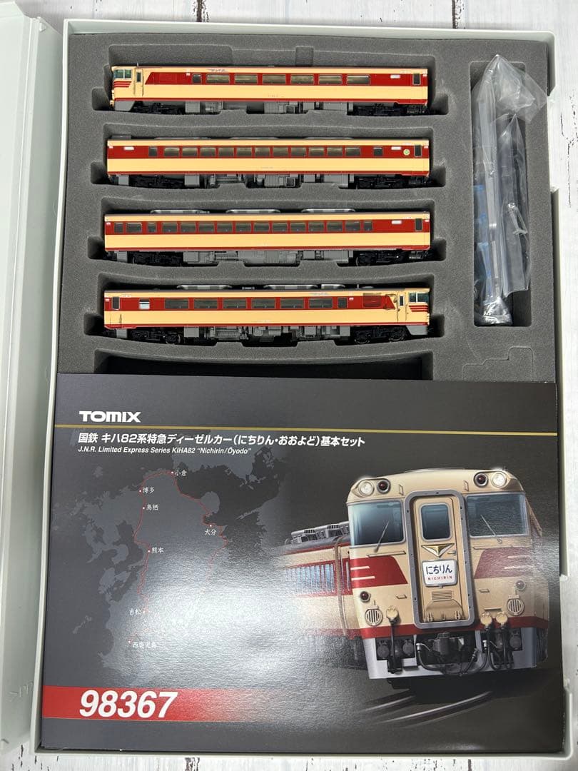 TOMIX 国鉄 キハ82系特急ディーゼルカー （にちりん・おおよど）基本セット 国鉄 キハ82系特急ディーゼルカー(にちりん・おおよど)基本セット