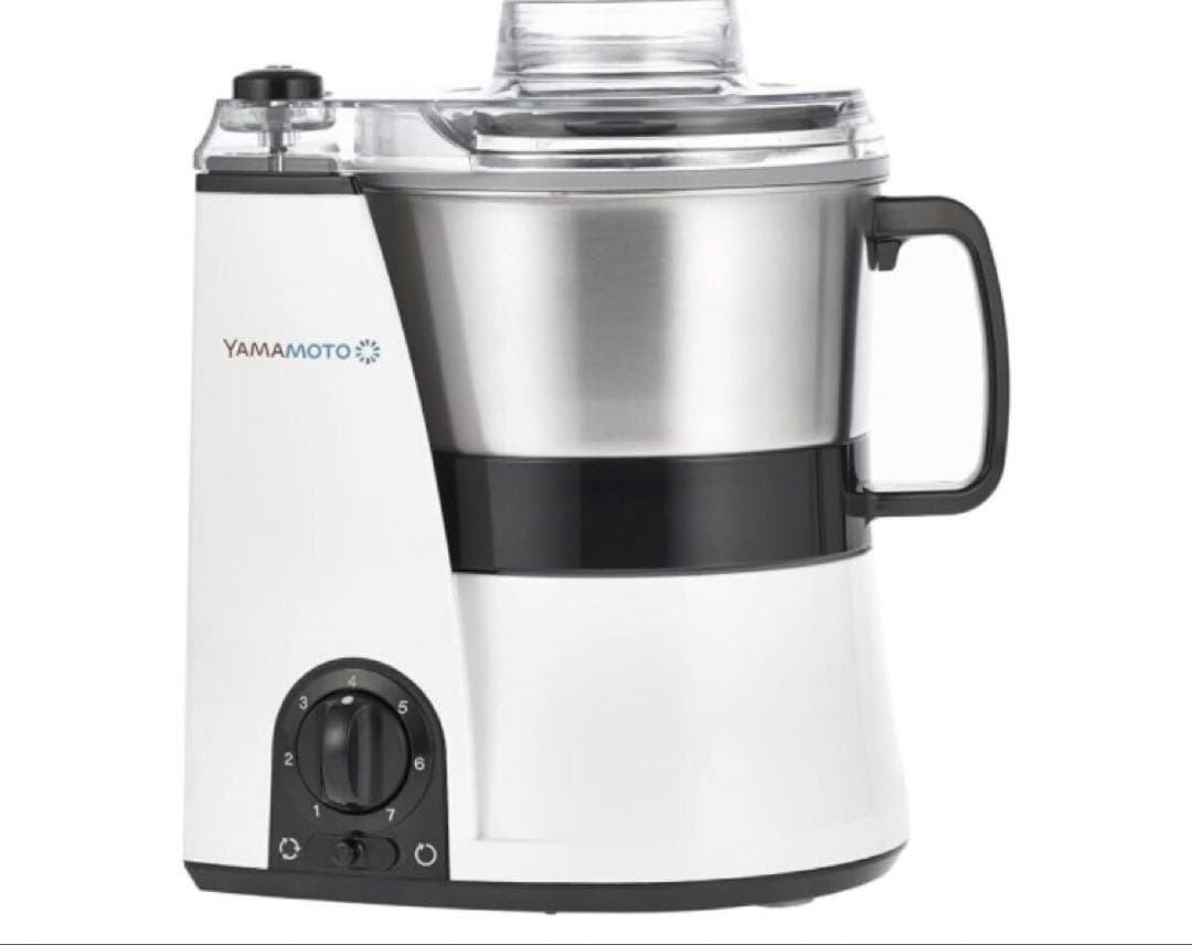 未使用 ヤマモト フードプロセッサー YE-MM41 MM41 白 ミキサー ① 楽天市場】山本電気(yamamoto) YE-MM41W(ホワイト) マルチフード