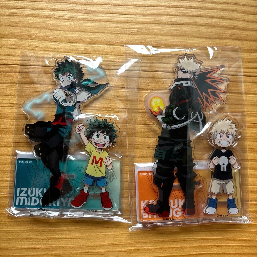 ヒロアカ animeJapan 2022 アクスタ 緑谷出久 爆豪勝己 - メルカリ