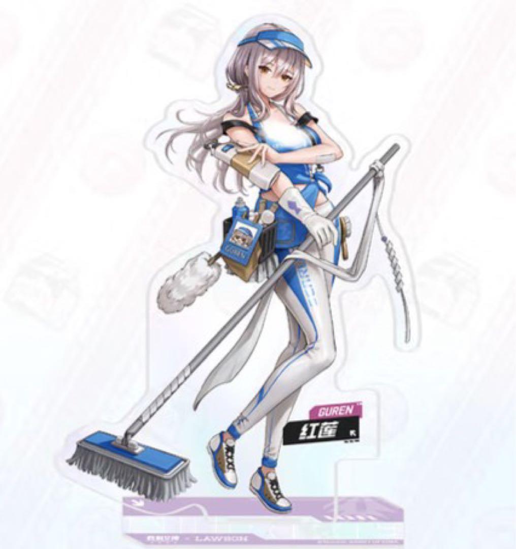 勝利の女神 NIKKE ローソン コラボ 紅蓮 アクリルスタンド 中国限定