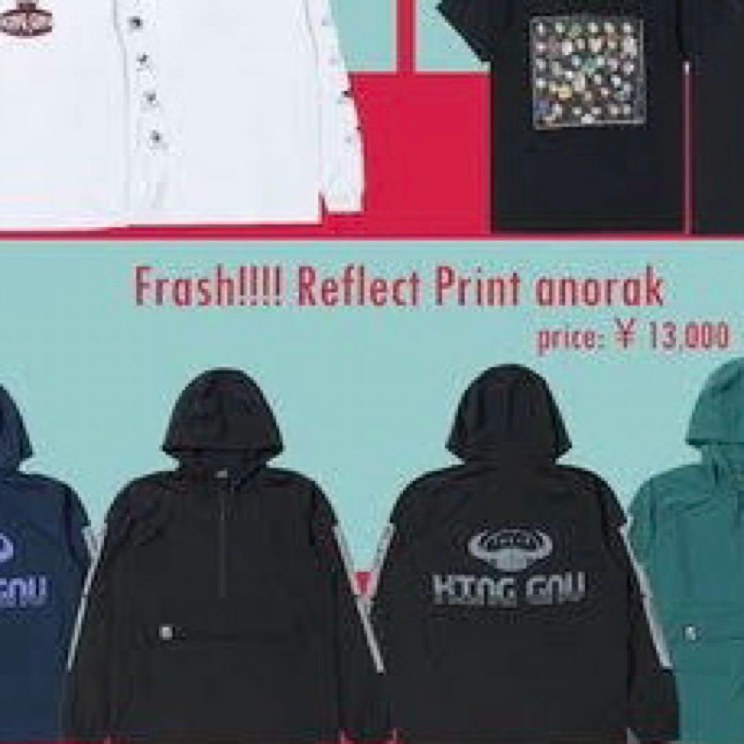 KING GNU ジャケット Flash ブラック L