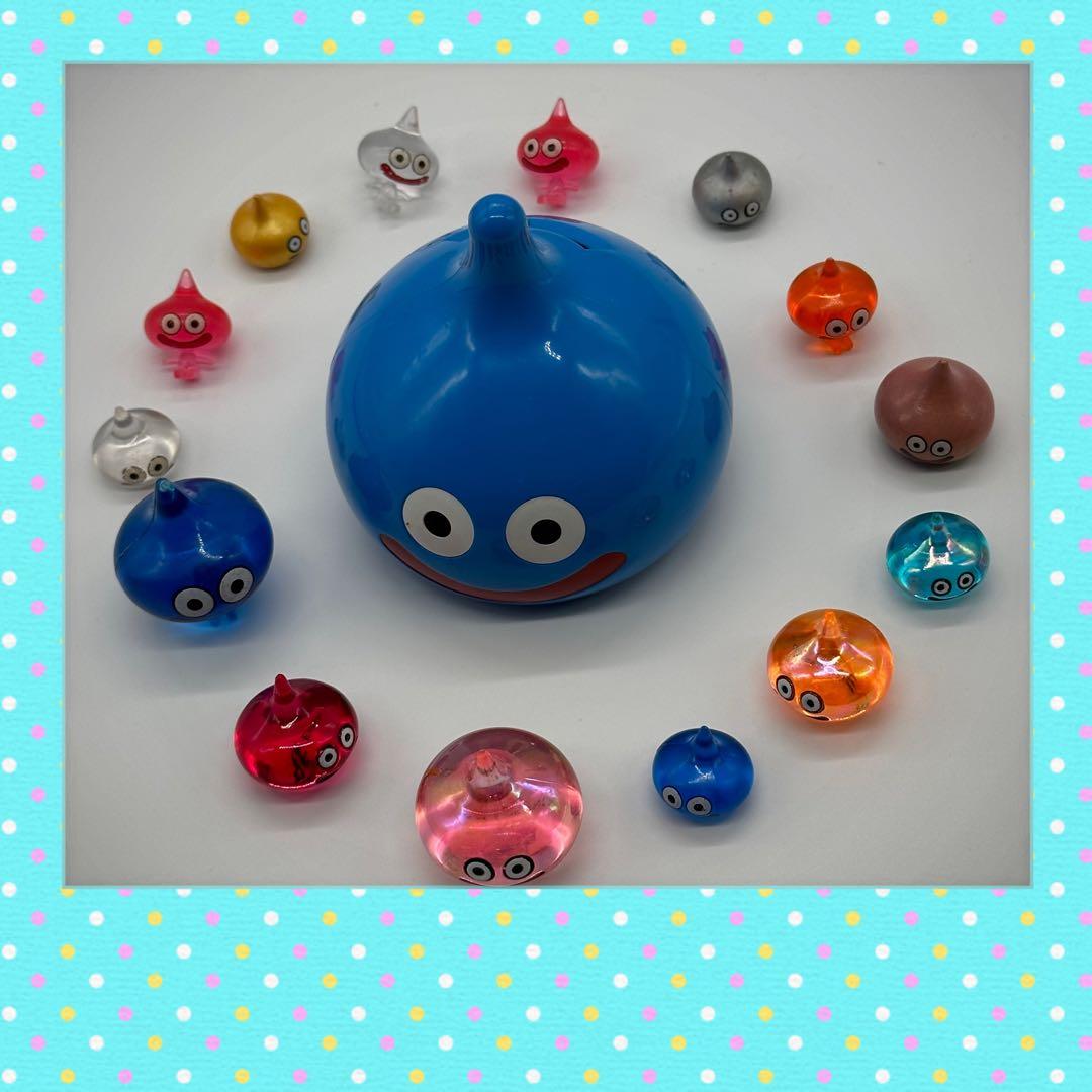 レトロ品】ドラゴンクエスト スライム貯金箱／クリアミニスライム