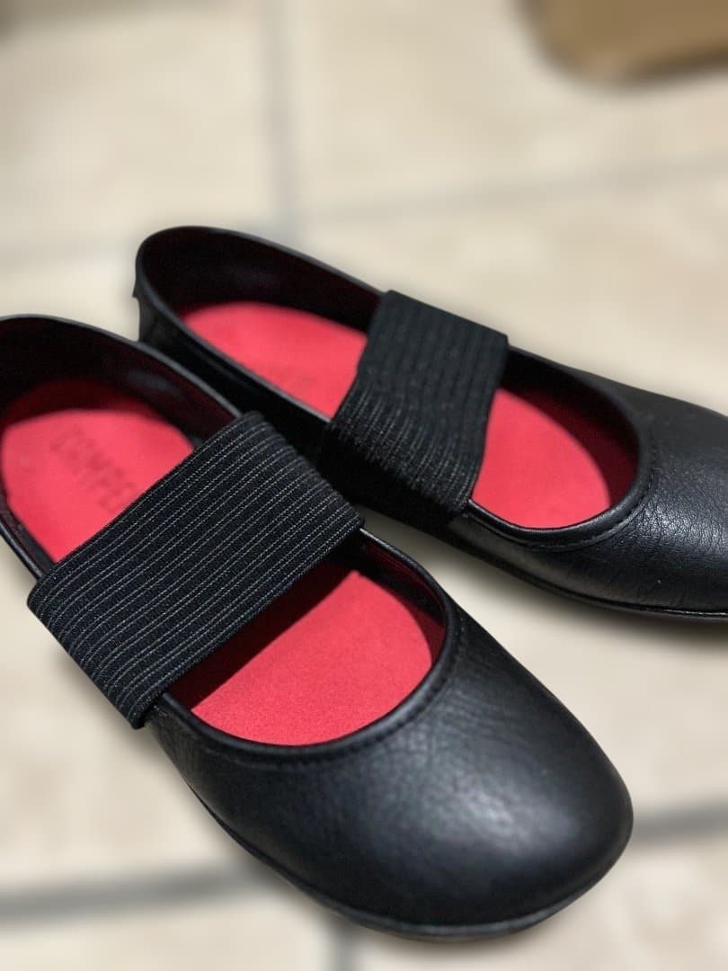 CAMPER カンペール　RIGHT NINA 黒 フラットシューズ カンペール CAMPER [カンペール] RIGHT NINA / フラットシューズ