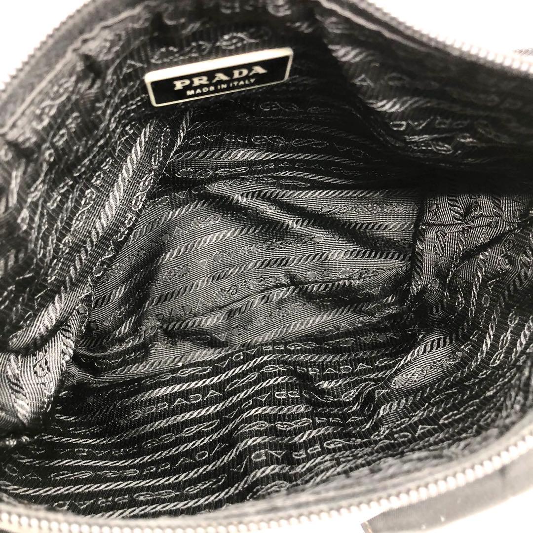 プラダ ウエストバッグ 三角ロゴプレート ベルト ナイロン レザー