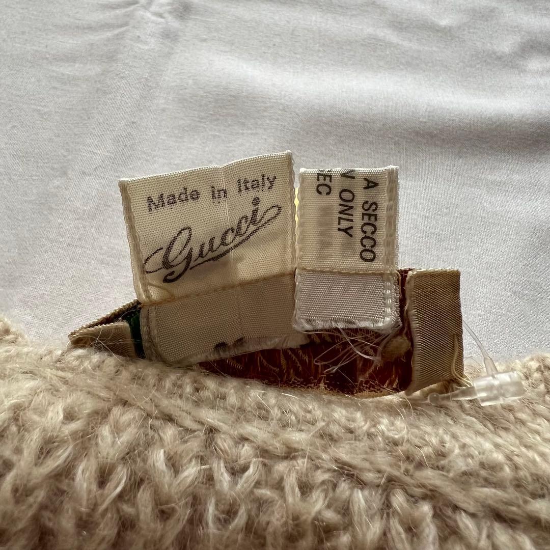 GUCCI モヘアニットカーディガン ヴィンテージ - メルカリ