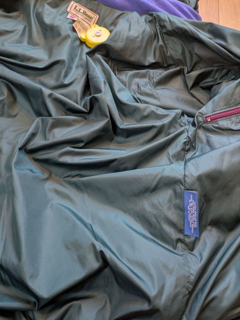 l.l.bean プリマロフトパーカー ネイビー XLサイズ