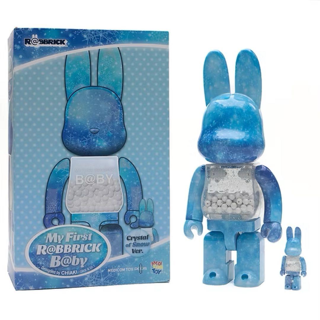 コレクション MY FIRST R@BBRICK CRYSTAL OF  Ver. MEDICOM TOY - MY FIRST R@BBRICK B@BY CRYSTAL OF SNOW Ver. 100