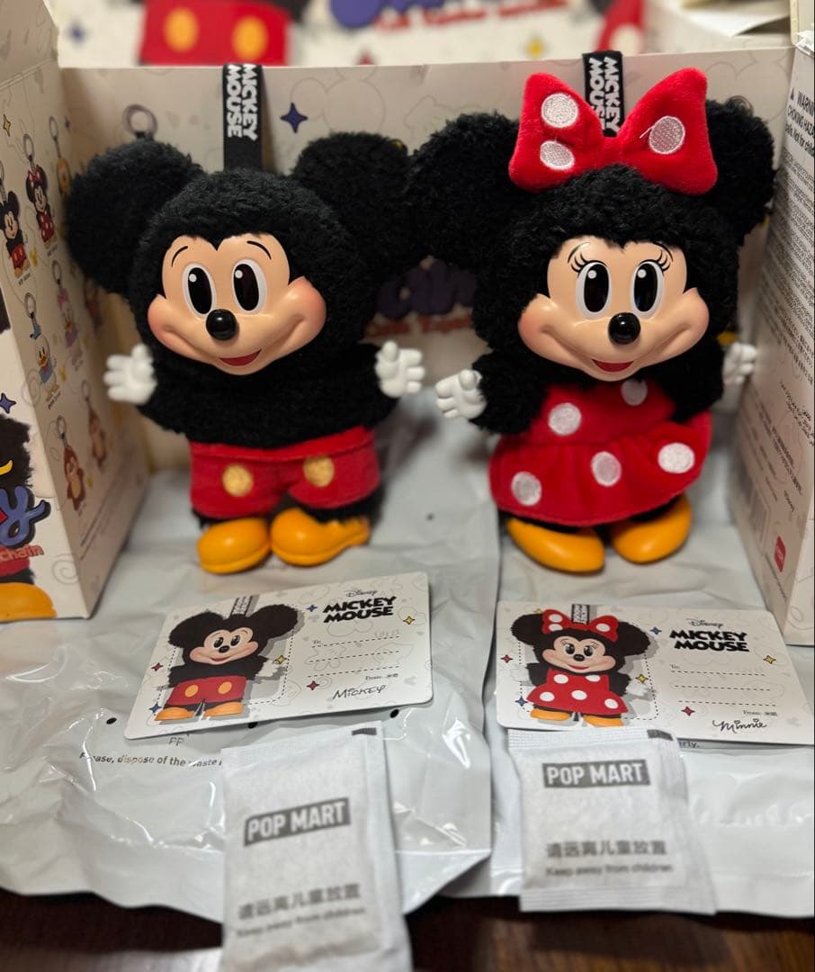 POPMART DISNEY ミッキーファミリーキュート ミッキー ミニーセット POP MART（ポップマート） POP MART Disney ミッキーファミリー