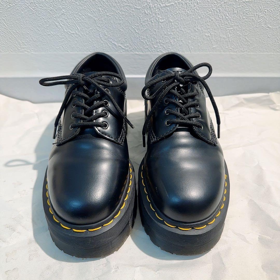 Dr.Martens 8053 QUAD 5ホール UK5 厚底 - メルカリ