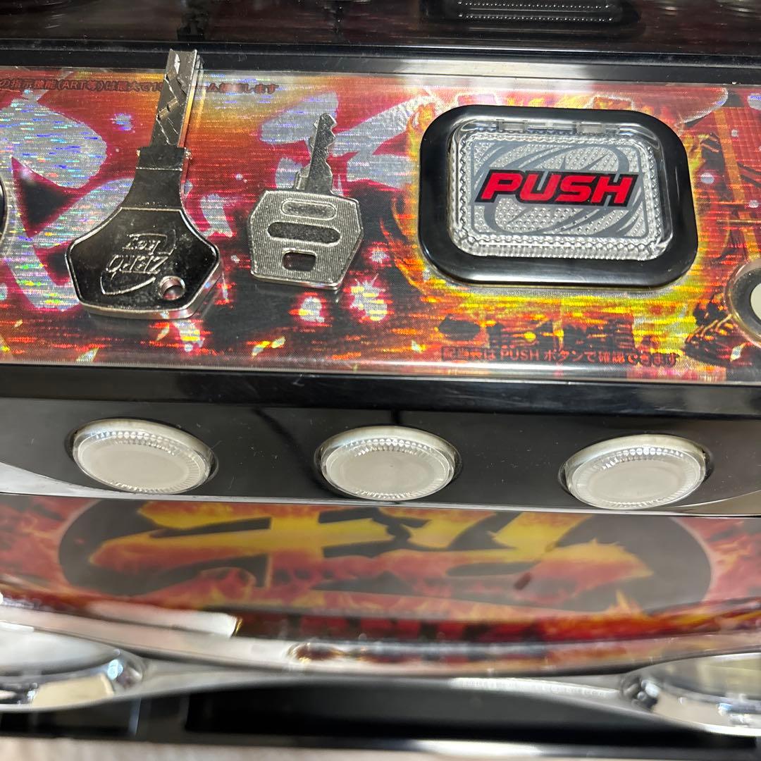 スロット 実機 超GANTZ コイン不要機 音量調節機能付き パチスロ機 家