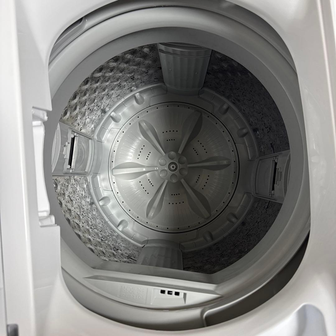 極美品 TOSHIBA 2022年製 4.5kg 1人暮用洗濯機 風乾燥機能