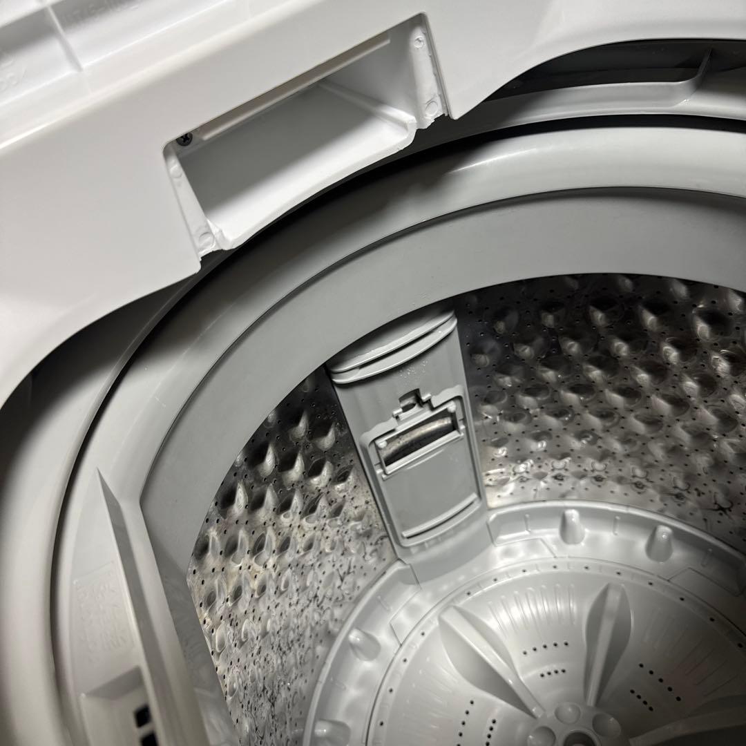 極美品 TOSHIBA 2022年製 4.5kg 1人暮用洗濯機 風乾燥機能