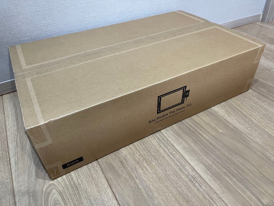 BALMUDA The Plate Pro ブラック　新品未開封 BALMUDA（バルミューダ） ［ BALMUDA The Plate Pro フルセット ザ