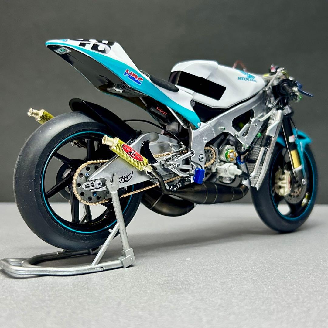 1/12 ハセガワ ホンダRS250RW 2008 #48プラモデル 完成品 - メルカリ
