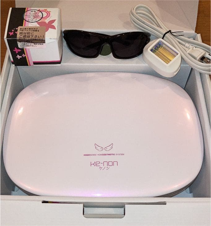 ケノン　脱毛器　Ver.8.0 眉毛脱毛器付 楽天市場】【ケノン 公式 最新バージョン】日本製 脱毛器 ランキング