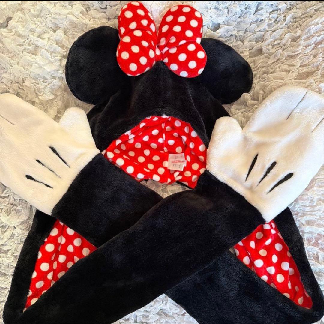 ミニーマウス ファンキャップ マフラー 手袋付き - メルカリ