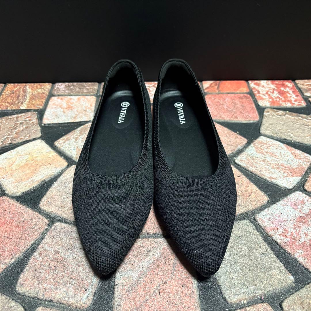 【新品】VIVAIA Aria フラットシューズ 24.5cm ポインテッドトゥ