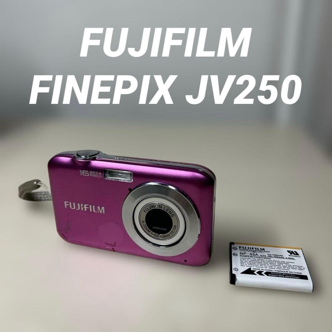 FUJIFILM FINEPIX JV250 ピンク - メルカリ