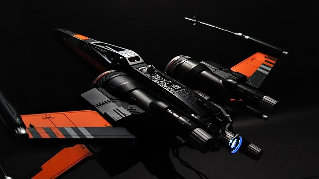 電飾改修 完成品 ブースティッド Xウイング 1/72 塗装済 BANDAI - メルカリ