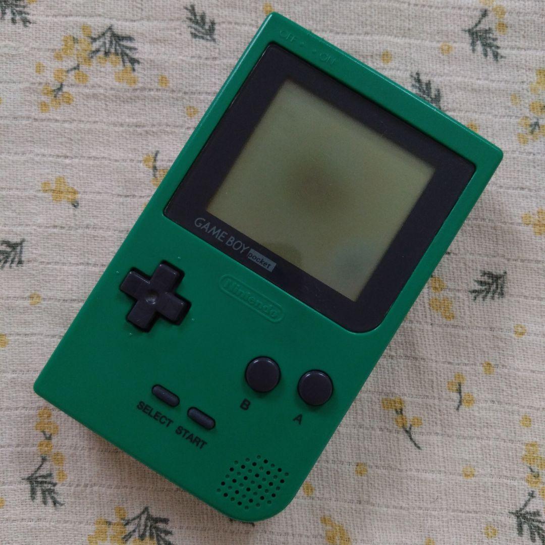 ゲームボーイポケット GAMEBOY Pocket 緑 動作品 - メルカリ