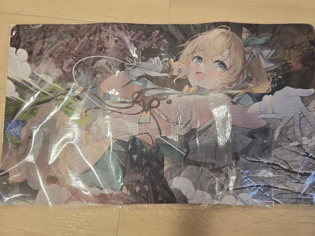 ホロライブ 風真いろは 活動1周年記念 ラバーマット