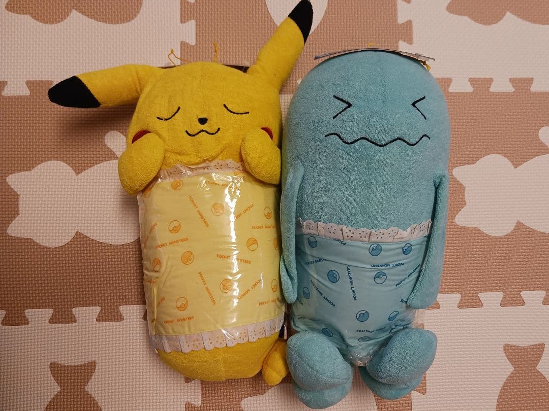 ポケモン　おねむりまくら　ピカチュウ　ソーナンス　2点セット 初期 当時物 ポケモン おねむりまくら 全3種 ピカチュウ ヌオー