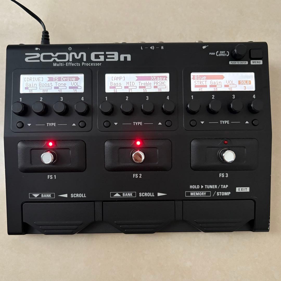 ZOOM G3n マルチエフェクター Amazon.com: Zoom G3n G-Series Multi-Effects Processor for Guitar