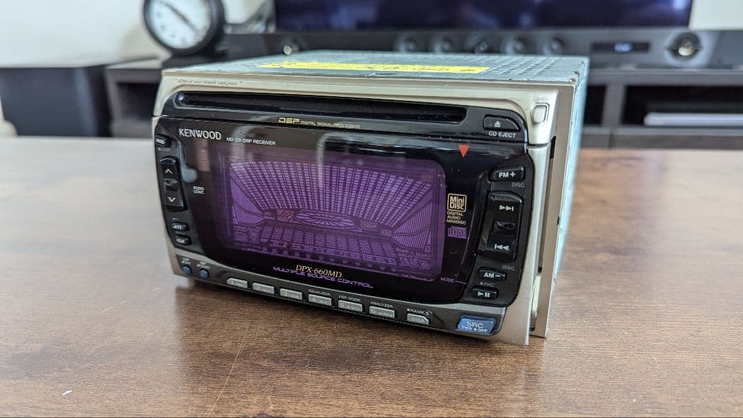 KENWOOD DPX-660MD MD CD DSP グライコ スペアナ - メルカリ