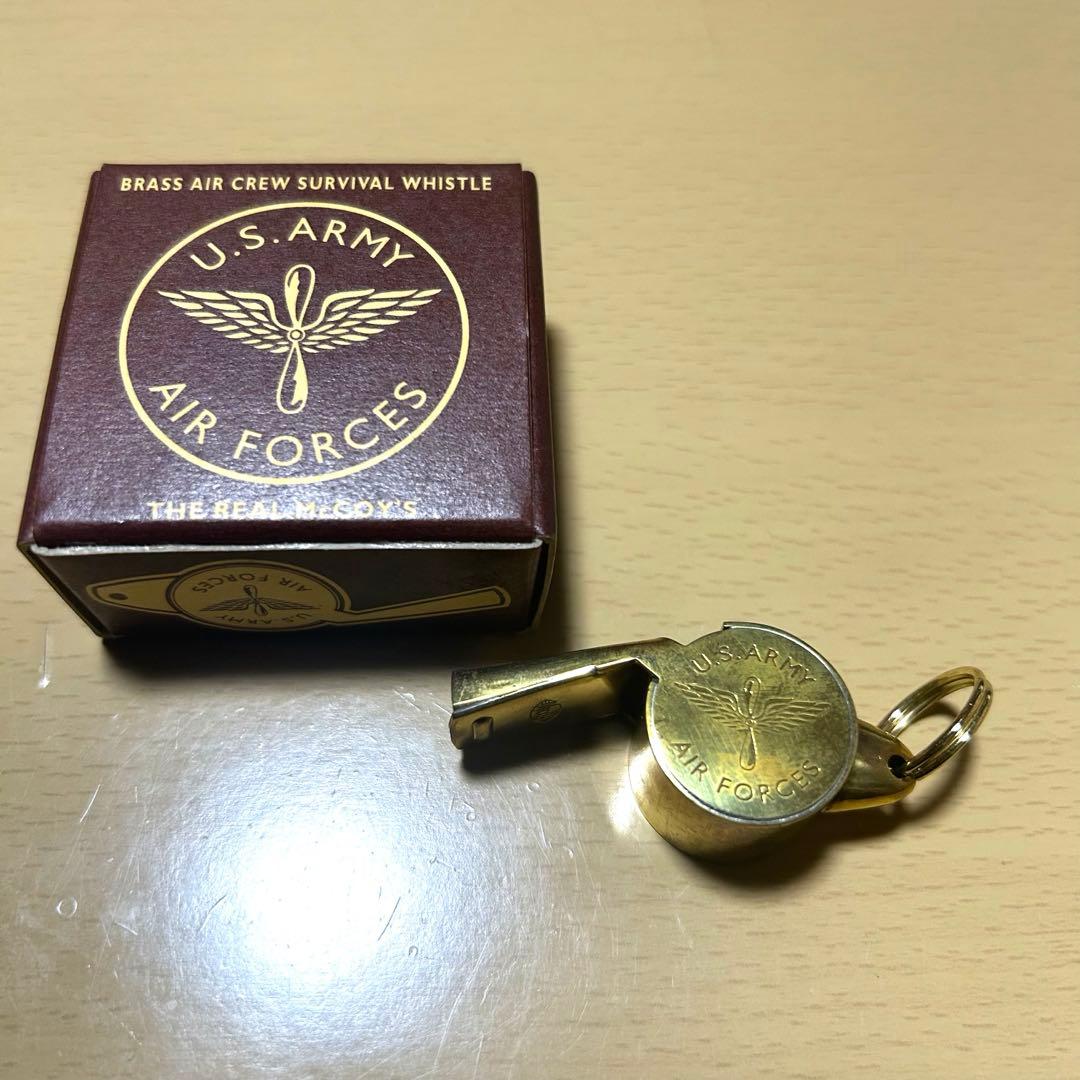 【希少】TheREALMcCOY'S ザ・リアルマッコイズ 真鍮　ホイッスル Yahoo!オークション - 希少 旧マッコイ リアルマッコイズ ホイッスル