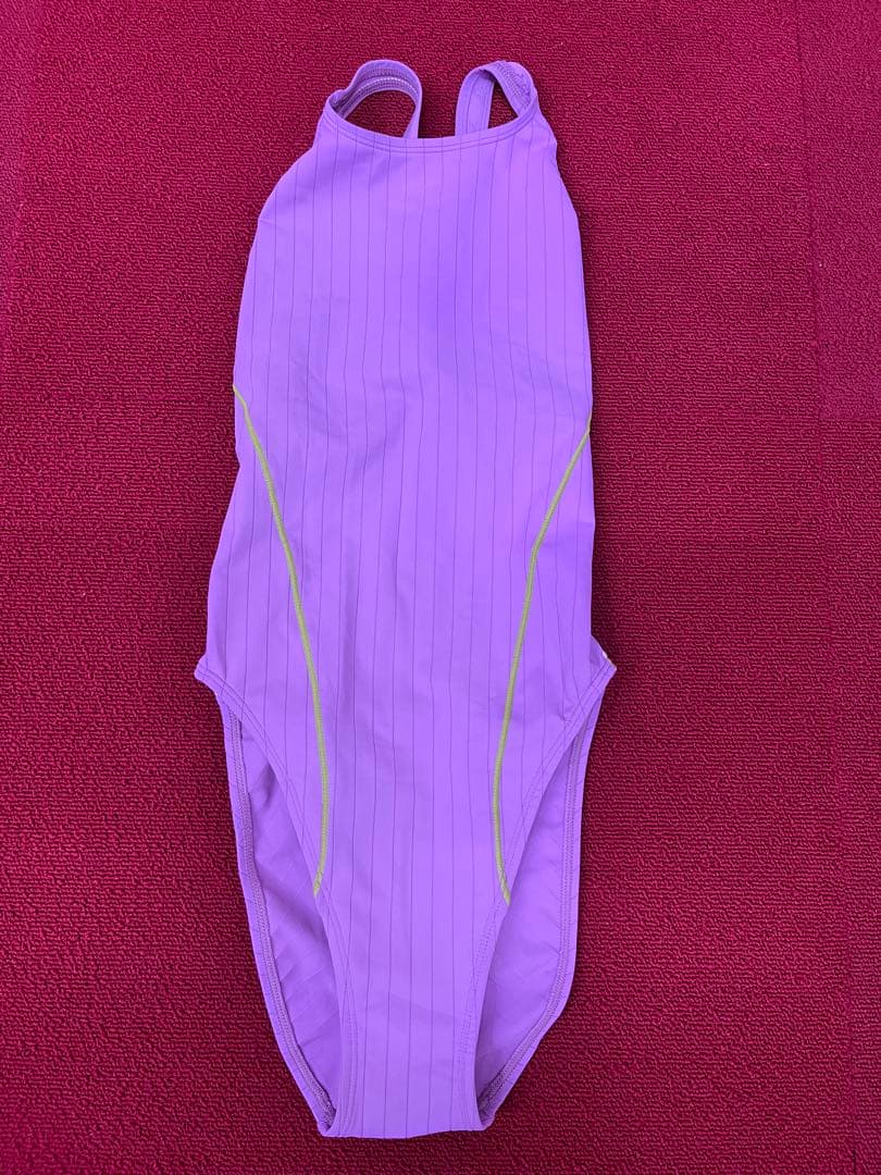 アリーナ水着サイズL競泳水着ハイレグ縦線ツルテカ生地 arena（アリーナ）】レディース 競泳水着 トレーニング水着 練習用水着