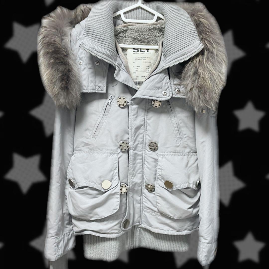 SLY N3B ミリタリーコート モッズコート グレー 灰色 ショート丈