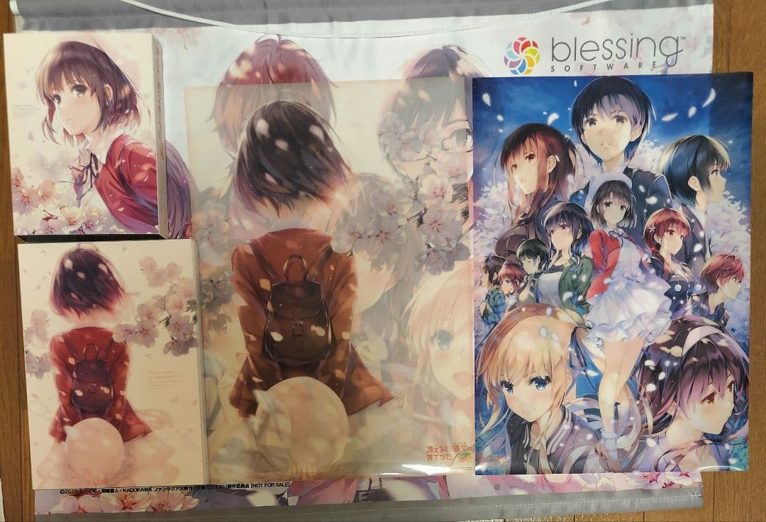 冴えない彼女の育てかた グッズ まとめ売り ポスター 映画特典 クリア