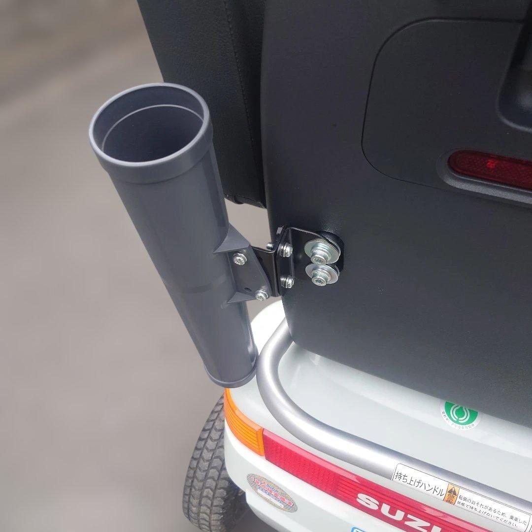 Suzuki セニアカ― 収納バスケット・杖ホルダー・床マット付き 引き取り限定
