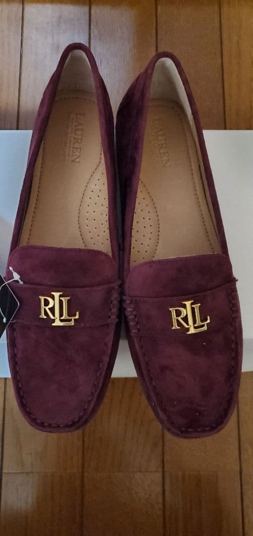 Ralph Lauren バーガンディ ローファー38.5 RALPH LAUREN PURPLE LABEL/ラルフローレン パープルレーベル通販
